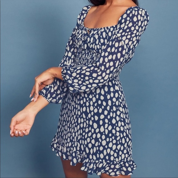 Reformation Rue Mini Dress Size 6 - Picture 1 of 13
